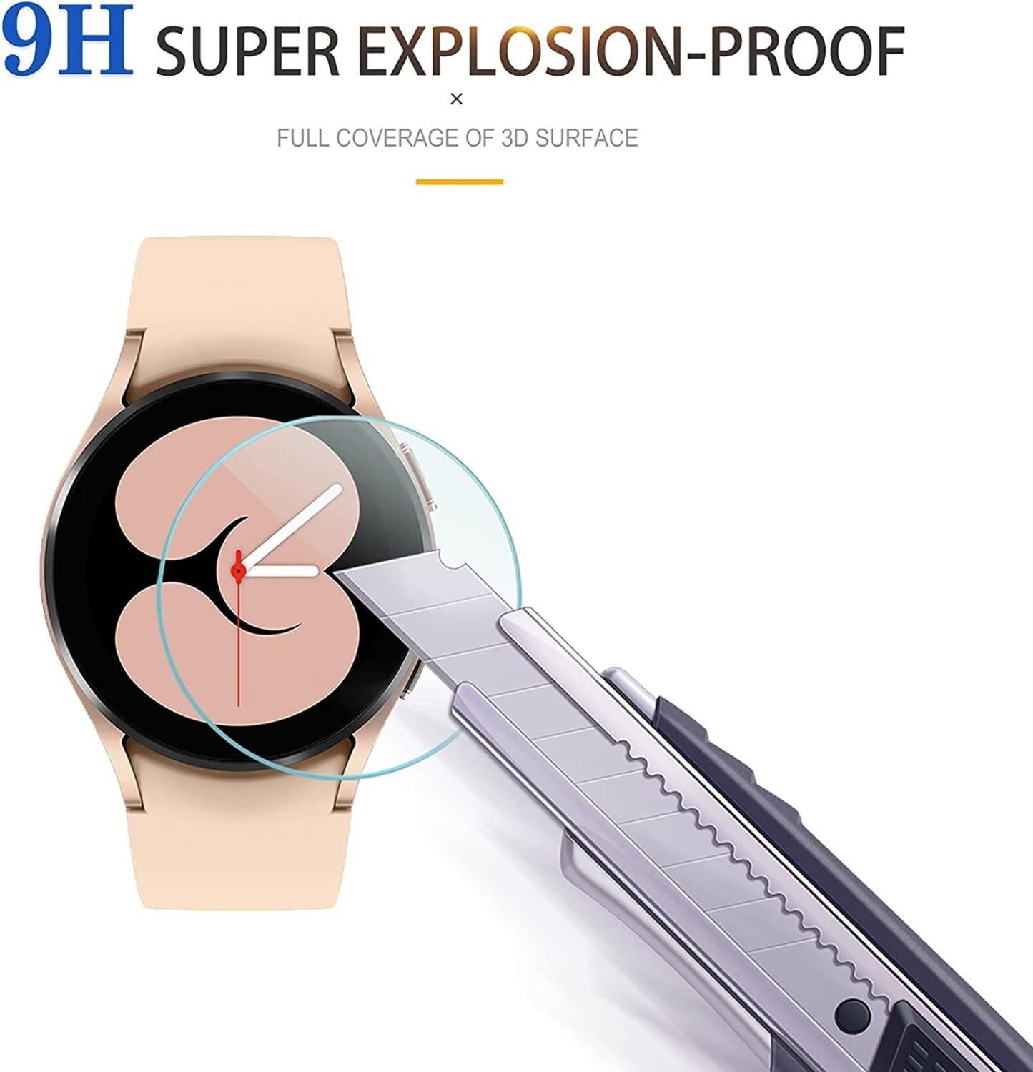 Lamina Mica Hidrogel Para Samsung Watch 5 De 40 / 44mm
