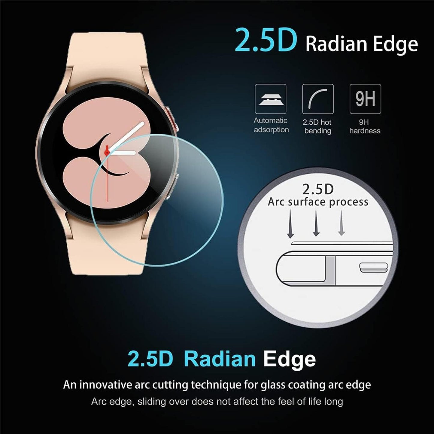 Lamina Mica Hidrogel Para Samsung Watch 5 De 40 / 44mm
