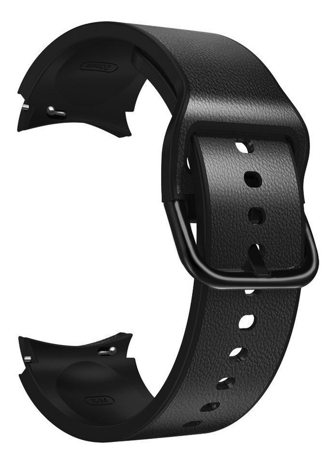 Correa Cuero + Silicona Para Samsung Galaxy Watch 4/watch 5/ Watch 6