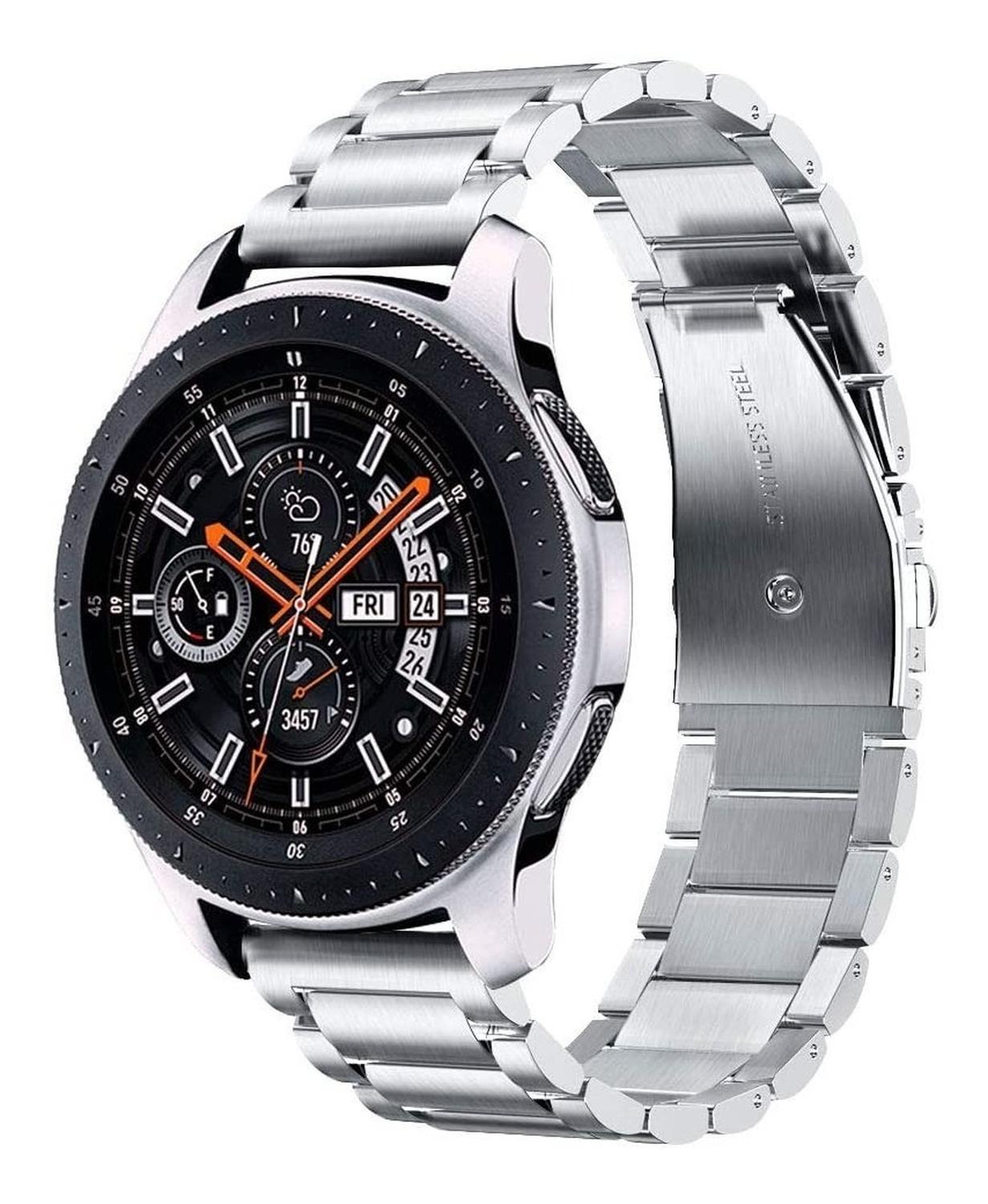 Correa Metálica Para Samsung/huawei/amazfit/garmin D 20mm