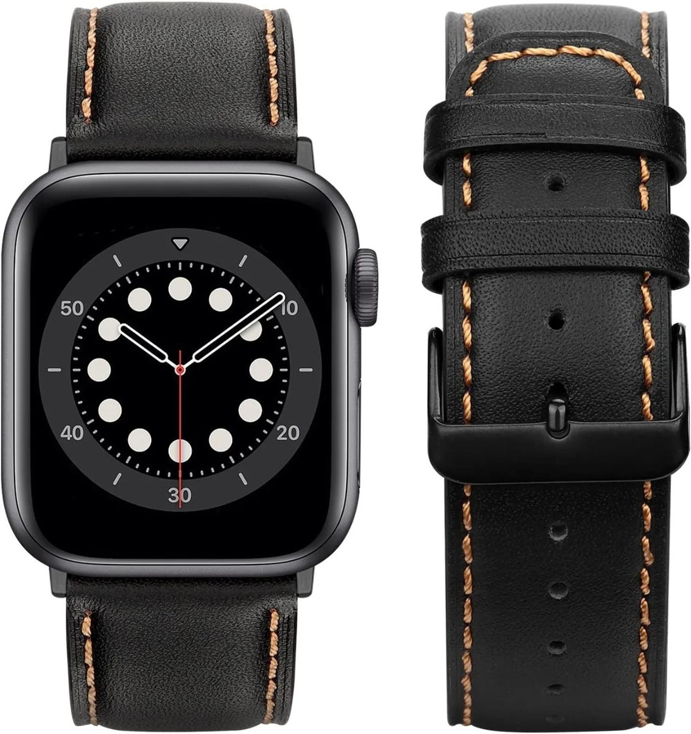 Correa De Cuero Para Apple Watch Todo Los Modelos 100% Cuero