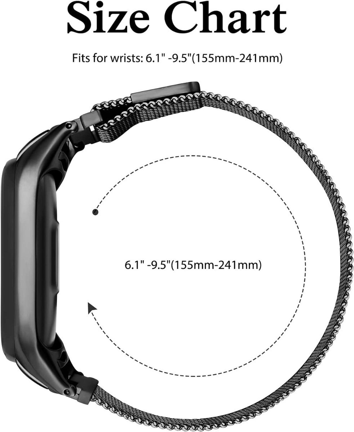 Correa Magnética Acero Inoxidable Para Xiaomi Mi Band 7