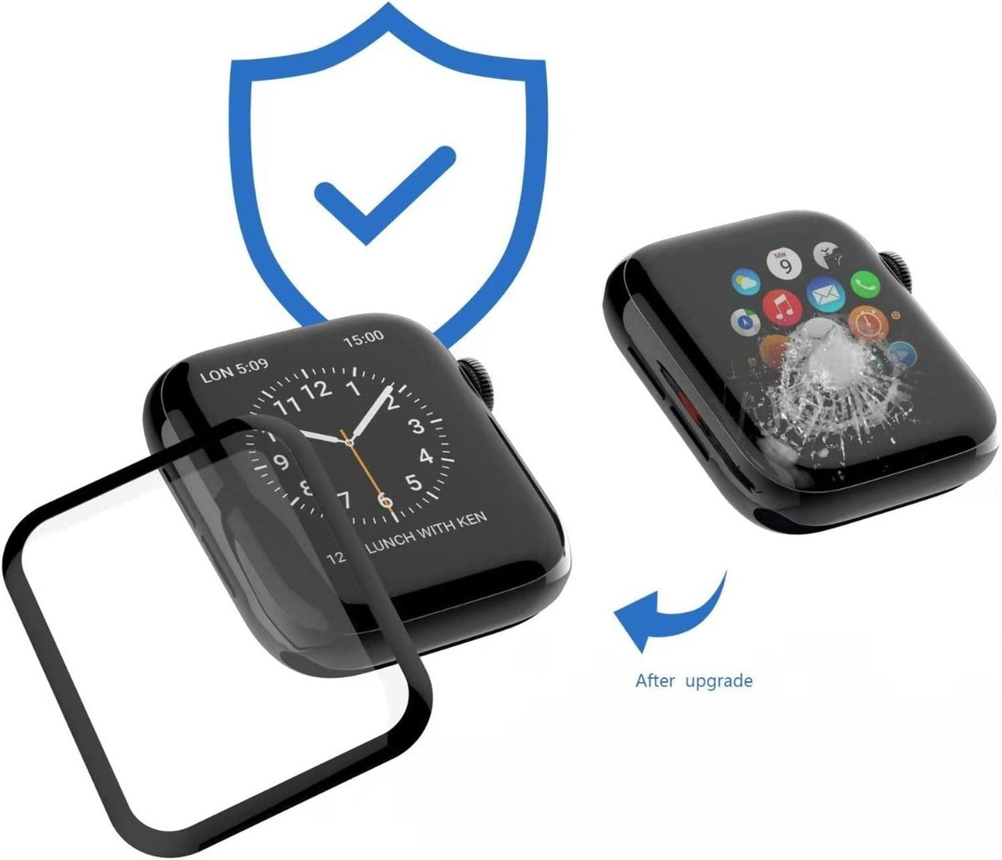 Lamina De Hidrogel Para Apple Watch Premium