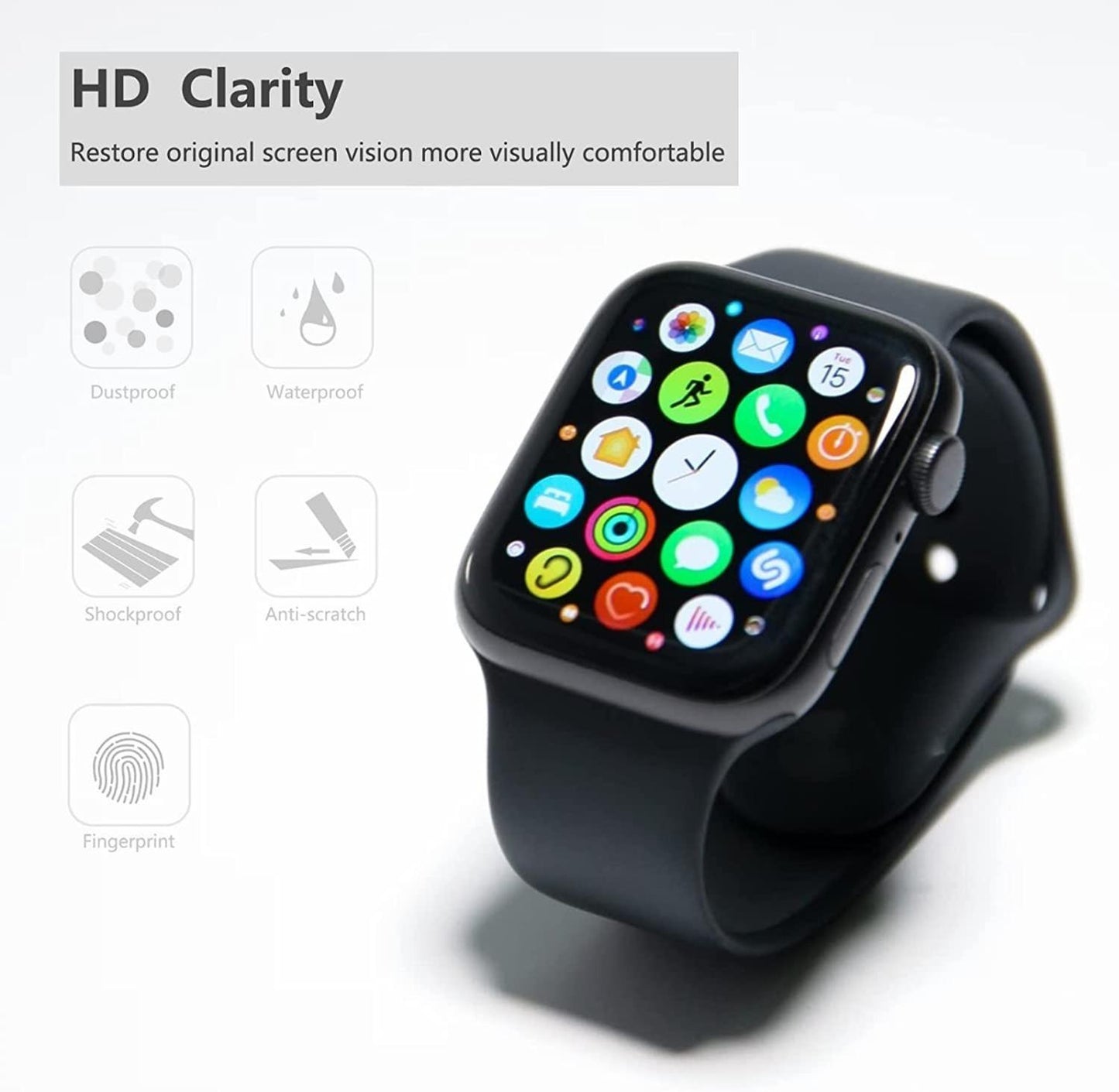 Lamina De Hidrogel Para Apple Watch Premium