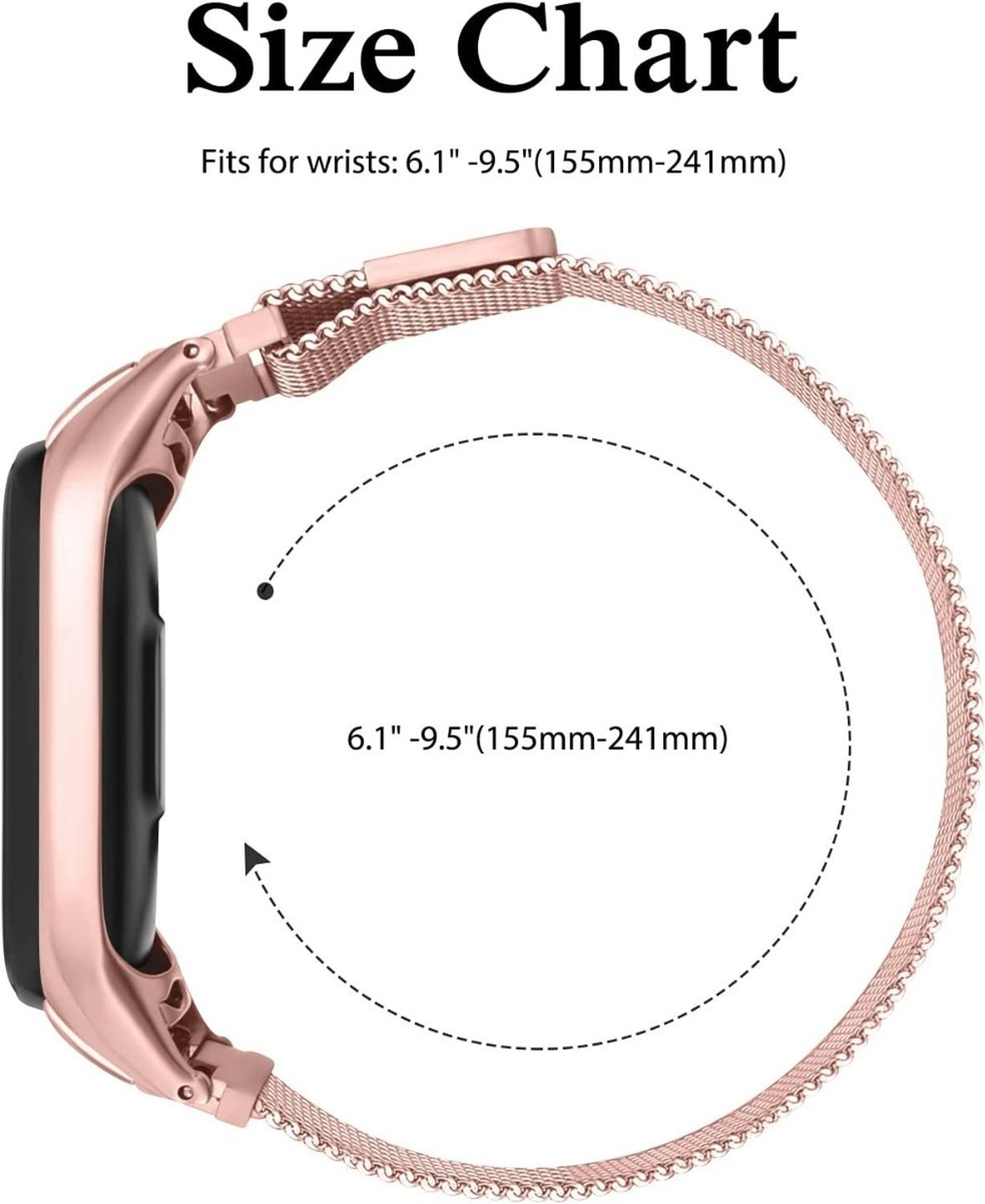 Correa Magnética Acero Inoxidable Para Xiaomi Mi Band 7