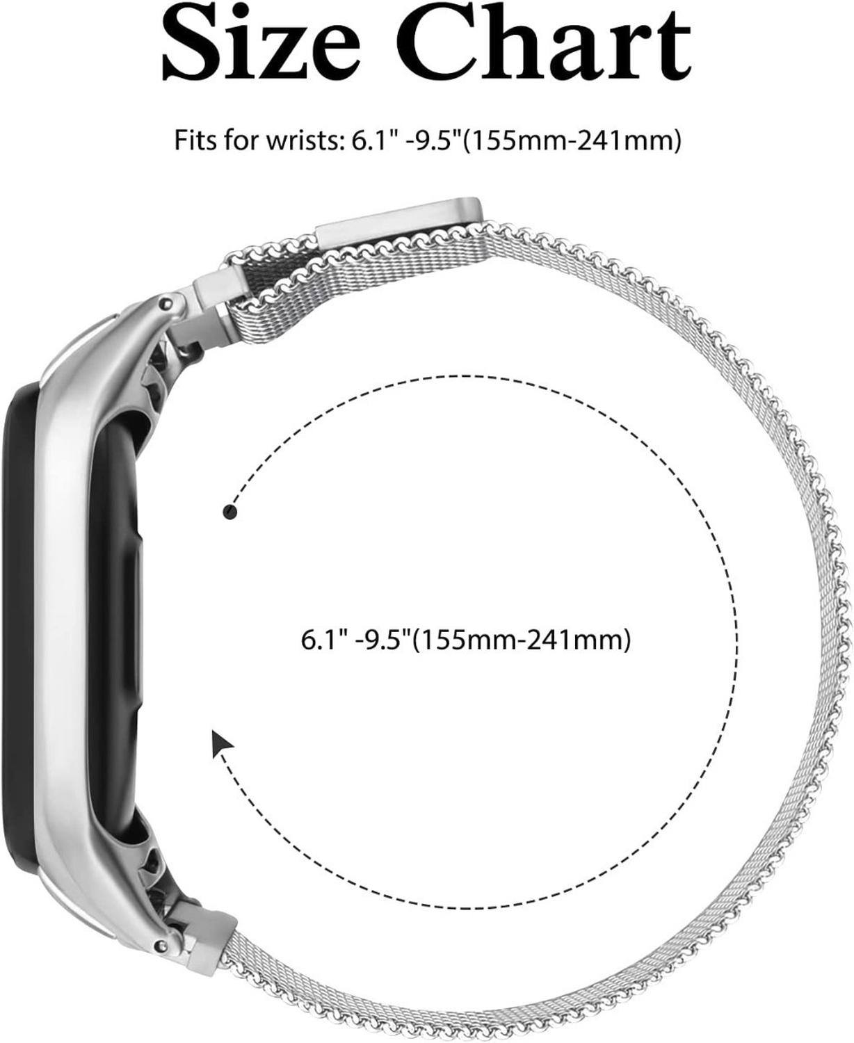 Correa Magnética Acero Inoxidable Para Xiaomi Mi Band 7