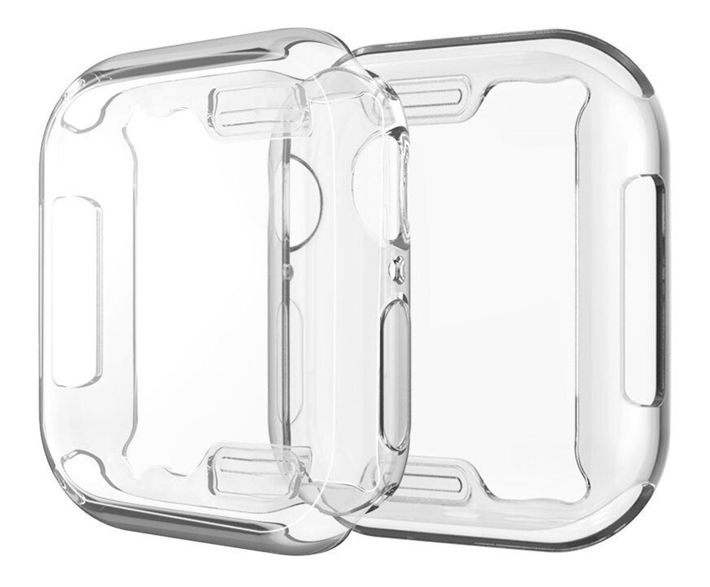 Carcasa Para Apple Watch 44 Mm Gel Transparente