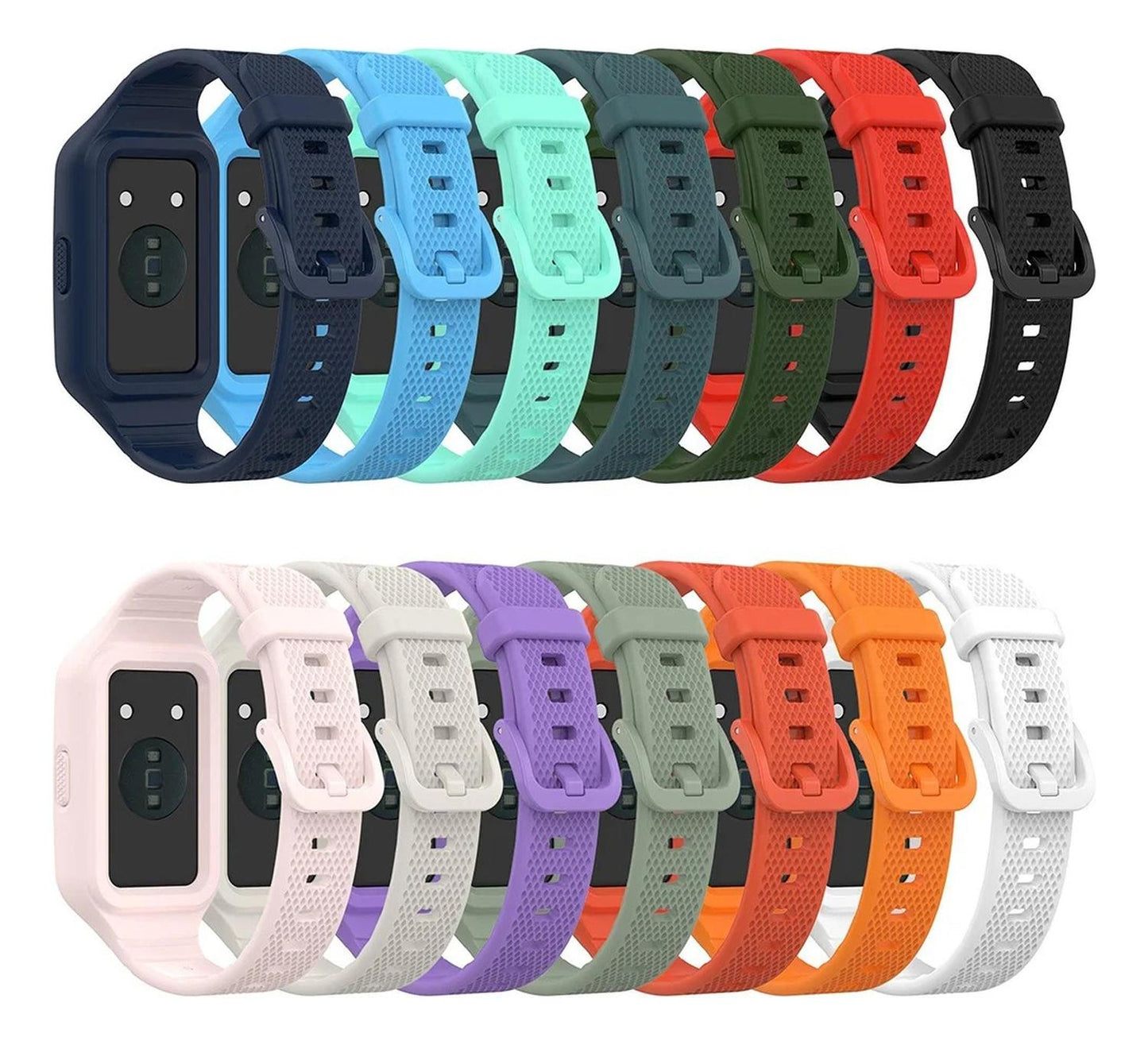 Correa De Silicona Completa Para Smartband Huawei Band 7 Y 6