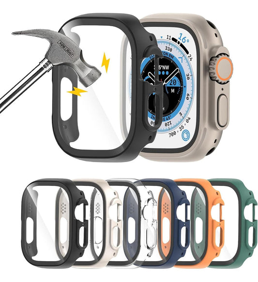 Protector Carcasa + Vidrio Templ Para Apple Watch Ultra 49mm