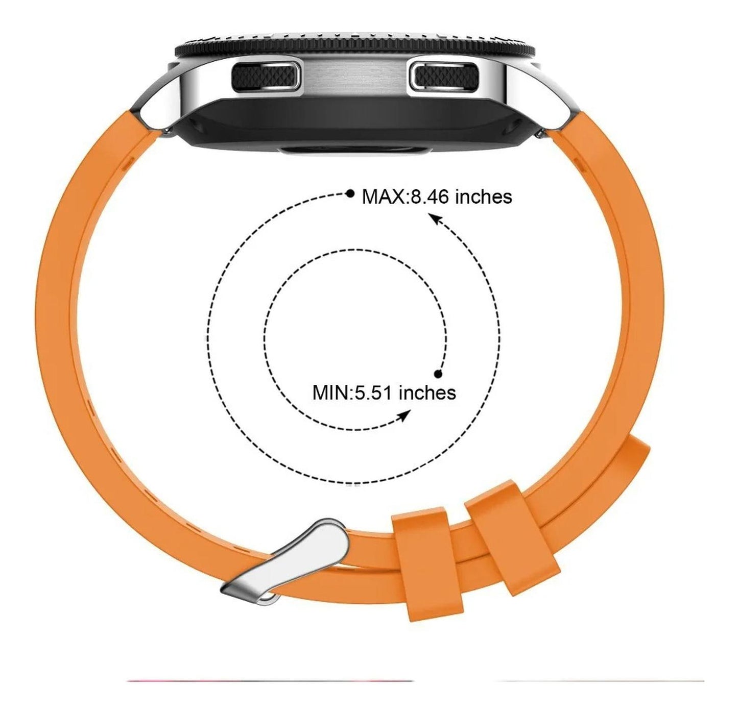 Correa Silicona Para Samsung Galaxy Watch3/gear S3 46mm 22mm