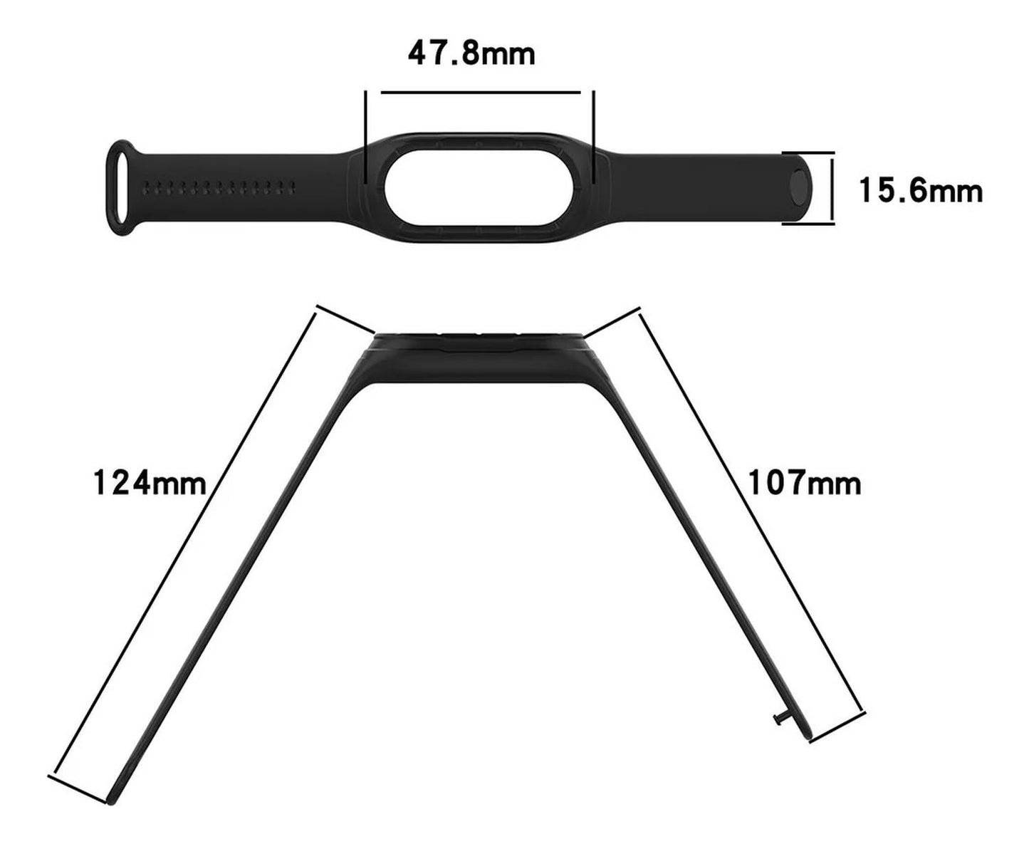 Correa De Silicona Completa Para Xiaomi Mi Band 8