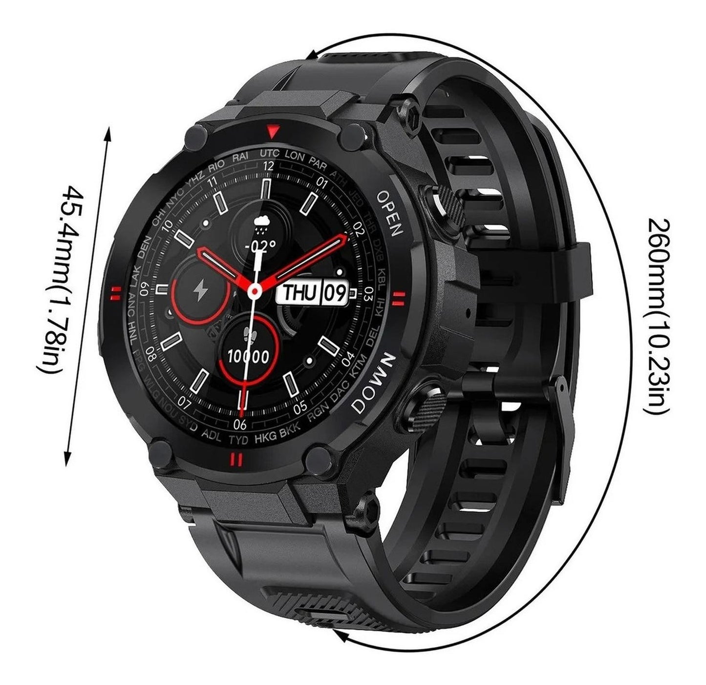 Smartwatch Lemfo K22 1.28 Hombre Reloj Inteligente Llamadas